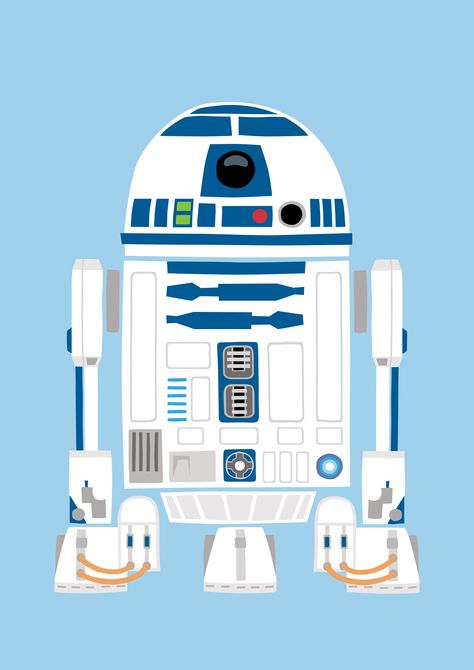 R2-D2 by Charly Lane Chewbacca Wallpaper, Grey Jedi, Star Wars Painting, Star Wars Birthday Party, Star Wars Love, R2 D2, Star Wars Birthday, Trunk Or Treat, Chewbacca