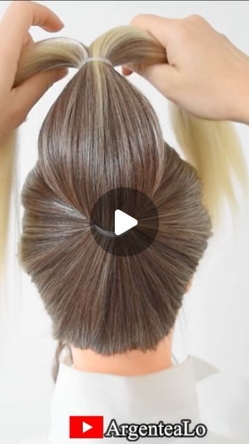 Short Hair Updo Tutorial, Easy Bun Hairstyles For Long Hair, Sanggul Modern, Hair Updos Tutorials, Black Heads, Easy Bun, Easy Bun Hairstyles, Beautiful Braided Hair, Easy Hair Updos