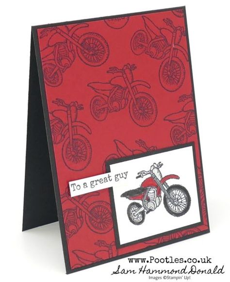 Mens Cards, Creative Tutorials, Boy Cards, Cycling Art, Su Cards, Metal Projects, Card Making Techniques, Male Cards, Masculine Cards