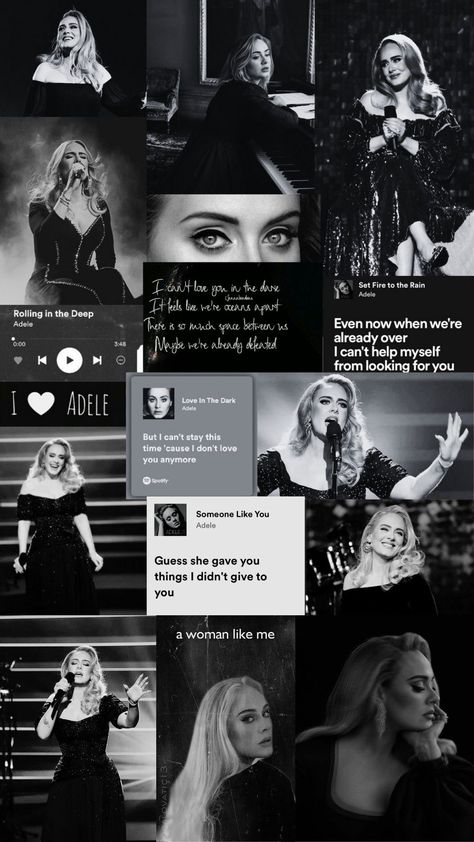 Adele Phone Wallpaper, Adele Wallpaper Lyrics, Singer Fanart, Adele Singer, Adele Albums, Adele Lyrics, Adele Wallpaper, Adele Music, Adele Photos