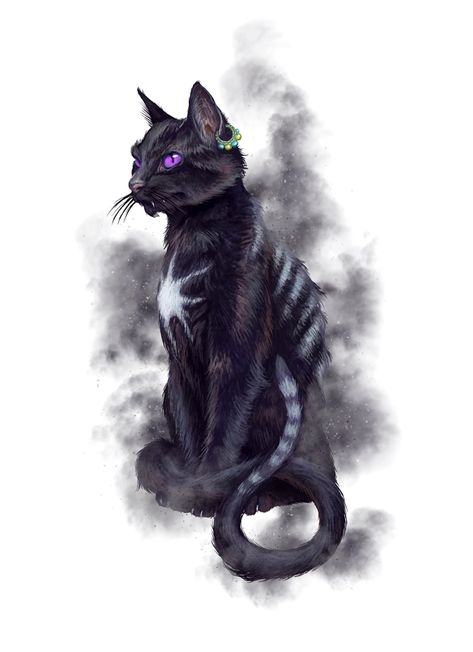 Cat Agathion Familiar - Pathfinder PFRPG DND D&D d20 fantasy Celtic Myth, Creaturi Mitice, Creature Fantasy, Legends And Myths, Celtic Mythology, Image Chat, Mythological Creatures, Mystical Creatures, Magical Creatures