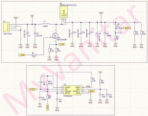 DC to DC Boost Converter using UC3843 - Hackster.io Dc To Dc Converter Circuit Diagram, Percent Of Change, Bill Of Materials, Dc Circuit, Dc Dc Converter, Cad Software, Diy Electrical, Pcb Board, Circuit Diagram