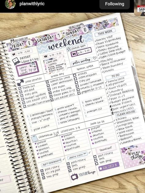 Hourly Planner Ideas, Everyday Checklist, Planner Spread Ideas, Whiteboard Organization, Create Planner, Life Planner Organization, Diy Planner Notebook, Planner Writing, Creative Planner