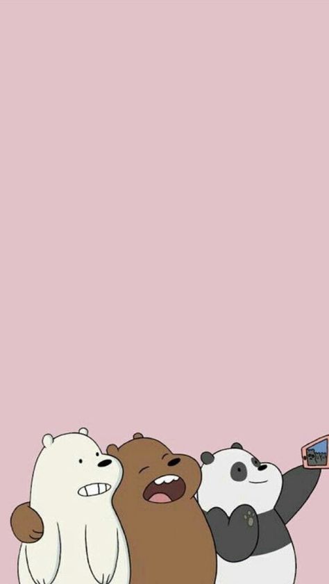 Bare Bears Wallpaper, We Bare Bears Wallpaper, Cartoon Bears, Bears Wallpaper, We Bare Bears, Bare Bears, Wallpaper Iphone, Bears, Cell Phone