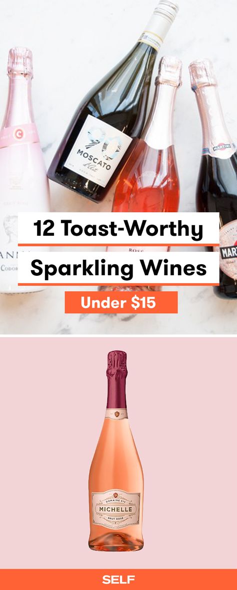 Looking for the perfect sparkling wine to go in your holiday cocktail? Try these delicious bubbly wines ranging from dry to sweet that are totally budget-friendly! We've also picked some great foods for pairing as well. For under $15, you can bring in the new year without breaking the bank. Best Sparkling Wine, Best Spaghetti, Dry Wine, Wine Delivery, Holiday Cocktail, Sweet Wine, Healthy Comfort Food, Holiday Cocktails, Christmas Wine