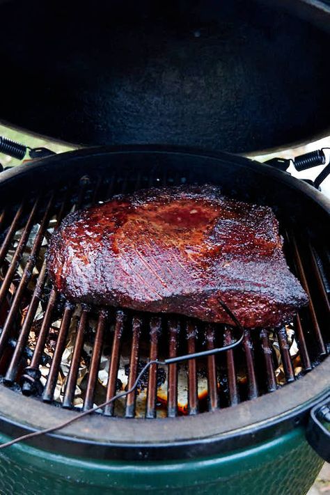 Smoked Brisket Flat, Dinner Receipts, Smoker Recipes Brisket, Brisket Smoked, Smoked Beef Brisket Recipes, Bbq Smoker Recipes, Weston Price, Brisket Flat, Smoker Ideas