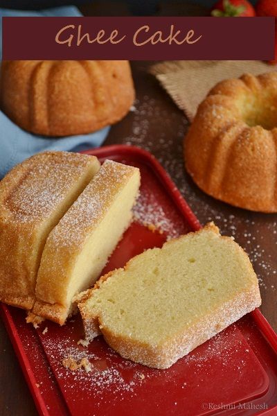 Most of them from South India must have heard about Cochin Bakery. They have a cake known as Ghee cake. As the name suggests Ghee is the main ingredient. Its a loaf cake with strong flavor of ghee and extremely soft texture. From my childhood days I have been in love with this cake..I have been sear Ghee Cake Recipe, Ghee Cake, Cooking With Ghee, Easy Cook, Travel Cake, Leftover Chicken Recipes, Cookie Snack, Crepe Cake, Wedding Cake Flavors