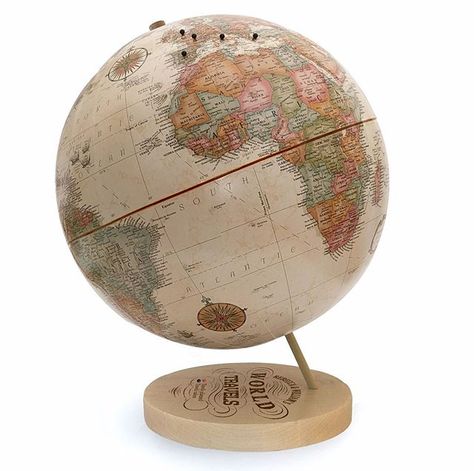 Capture your memories with our custom engraved push pin travel globe. Available in four color globes, and featuring a custom engraved base… Vintage Maps Art, Usa Travel Map, Vintage Bird Illustration, Maple Stain, Globe Art, World Globes, Travel Globe, Custom Calligraphy, World Globe