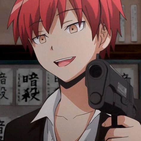 Karma ♡︎ Karma Akabane, An Anime, Anime Character, Red, Hair, Anime