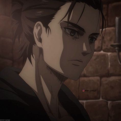 Eren Side Profile, Attack On Titan Eren, Side Profile, Anime Character, Attack On Titan, Hair, Anime