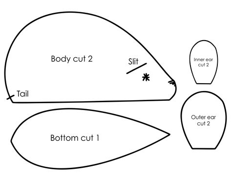 Mouse Toy Pattern, Mice Templates Free Printable, Free Mouse Patterns To Sew, Mouse Plush Pattern Free, Felt Mouse Patterns Free Templates, Felt Mice Pattern, Rat Plushie Pattern, Stuffed Mouse Pattern Free Sewing, Mouse Pattern Free Sewing
