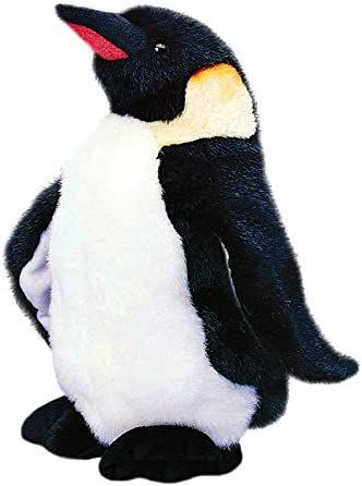 Penguin Plushie, Penguin Stuffed Animal, Penguin Plush, Black And White Coat, Emperor Penguin, Toy Brand, Eye Black, Sea Life, Stuffed Animal