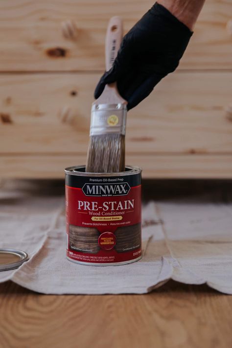 7 Tips for Staining Unfinished Wood Furniture - Chris Loves Julia Unfinished Wood Furniture, Unfinished Cabinets, Diy Wood Stain, Staining Furniture, Unfinished Furniture, Deck Paint, Round Accent Table, Wood Ladder, Chris Loves Julia