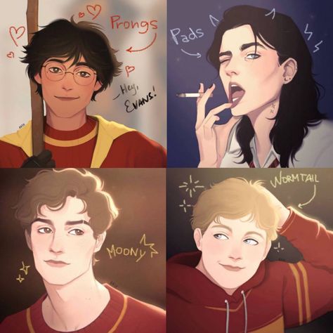 James Remus Sirius Fan Art, Sirius Lupin Fan Art, Harry Potter Fan Art Marauders, Marauders Harry Potter Fan Art, James Sirius And Remus Fanart, James Potter And Sirius Black Fan Art, Marauders Fan Art Remus Lupin, James Sirius Remus Peter Fanart, Sirius X James Fan Art