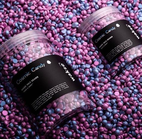 Cosmic Candy Hard Wax Beans may make waxing 10x more fun 🍬 Wax Beans, Hard Wax Beans, Wax Bean, Calming Essential Oils, Blueberry Fruit, Body Waxing, Wax Hair Removal, Milky Way Galaxy, Essential Oil Scents