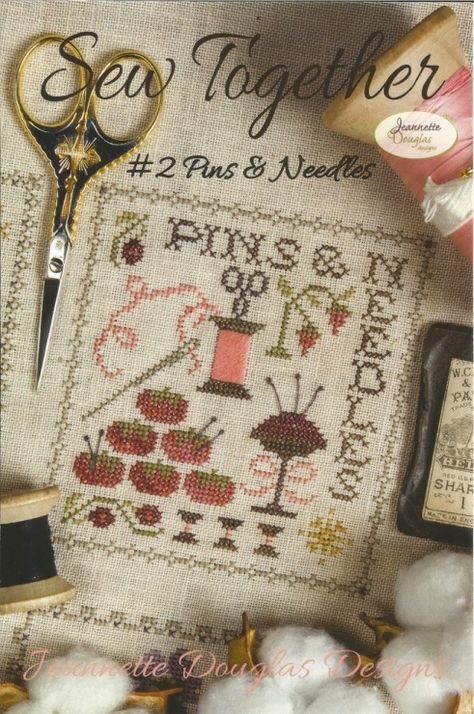 Gallery.ru / Photo #21 - Jeanette Douglas - Eksces Primitive Stitchery, Needle Books, Blackbird Designs, Cross Stitch Freebies, Linen Stitch, Cross Stitch Thread, Stitch Shop, Cross Stitch Love, Hardanger Embroidery