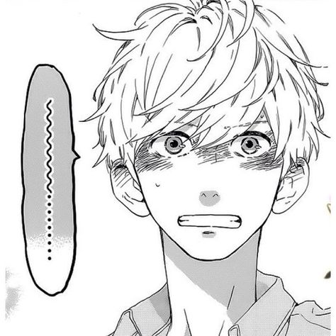 Oh why so adorable?? Manga Embarrassed Face, Mamura Daiki, Mika Yamamori, Yamamori Mika, Expression Reference, Manga Guys, Manga Kiss, Daytime Shooting Star, Tsubaki Chou Lonely Planet