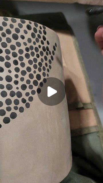 Yv on Instagram: "#spots #polkadot #dots #ceramics #zoning #mindful #satisfying #project #planter #handbuild" Hand Built, Polka Dots, Dots, Ceramics, On Instagram, Instagram