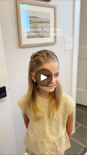 1.2M views · 20K reactions | PART 3 💛 in love with anything crown hairstyles! Product is @saleehair ✨ #schoolpictures #pictureday #crownhair #schoolpicturehair #backtoschool #backtoschoolhairstyles #hairtutorial #hairideas #schoolhair #easyhairstyles #littlegirlhairstyles #momanddaughter #schoolhair #halfuphairstyle #hairhowto #kidshairstyles #hairinspo #littlegirlhairstyles #girlhairstyles #kidshair #instagramhair | Aynsley Ovard Jorgensen | aynsleyovard · Original audio School Picture Hairstyles, Aynsley Ovard, Olive Hair, Designer Living, Back To School Hairstyles, Picture Day, School Pictures, Half Up Hair, Crown Hairstyles