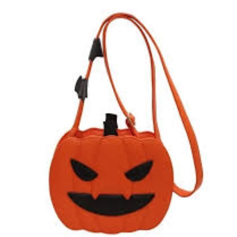 Pumpkin Purse Halloween Bag Jack O Lantern Shoulder Bag Bats Brand New Without Tags - Never Used This Spooky Jack-O-Lantern Pumpkin Handbag Is A Must Have Purse For Any Kawaii Cutie During The Spoopy Fall Season! Measures 8x7 Zips Close, Has Long Adjustable Orange Strap With Bats - All Man Made Materials #Gothic #Dollskill #Restyle #Toofast #Blackcraft #Rat Baby #Iron Fist #Lipservice #Sourpuss #Kreepsville666 #Coffin #Spooky #Occult #Witch #Bat #Purse #Bats #Pumpkin #Jackolantern #Spells #Witch Halloween Purse, Novelty Purses, Tas Bahu, Funny Pumpkins, Clutches For Women, Halloween Geist, Halloween Bags, Novelty Bags, Spooky Pumpkin