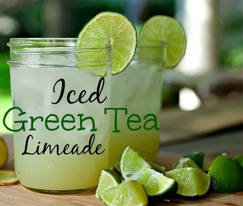 Lemonade Tea Recipe, Green Tea Lemonade, Fat Burning Tea, Iced Green Tea, Tea Lemonade, Coffee Hacks, Summer Tea, Boost Energy Naturally, Easy Drinks