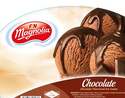 Magnolia Ice Cream, Cream Packaging, Ice Cream Packaging, Behance Project, Yahoo Search, Magnolia, Image Search, Ice Cream, Packaging