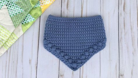 Courtney Geisser from Hey Baby Crochet shares a FREE crochet pattern for a baby bandana and tells us how she came to pick up her first crochet hook. Crochet Drool Bib Free Pattern, Baby Jumper Pattern, Bandana Crochet, First Crochet, Crochet Baby Bibs, Crochet Bib, Baby Bibs Patterns, Crochet Bandana, Crochet Baby Dress Pattern