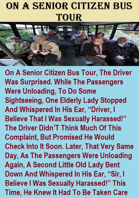 On A Senior Citizen Bus Tour - Senior Citizen Quotes, Senior Citizen Humor, Senior Jokes, Senior Humor, Bus Tour, Women's Bags By Material, Wife Jokes, Funny Story, Bus Travel