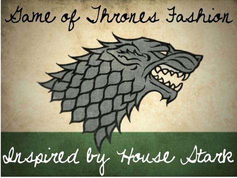 Game of Thrones Fashion: Inspired by House Stark House Stark Sigil, Stark Sigil, Game Of Thrones Winter, Game Of Thrones Party, A Game Of Thrones, Iphone 5 Wallpaper, House Games, Dire Wolf, House Stark