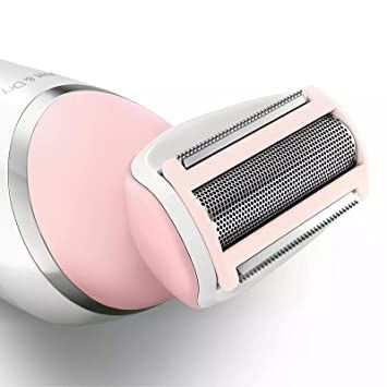 BRL140 Replacement Head for Philips SatinShave Advanced Women's Electric Shaver BRL140 BRL130 Wet and Dry Ladyshave Replacement Foil and Blade Philips Trimmer Razor Foil and Cutter (Pink) Hair Removal Women, Close Shave, Shower Routine, Epilator, Electric Shaver, Ergonomic Handle, Free Hair, How To Make Hair, Wet And Dry