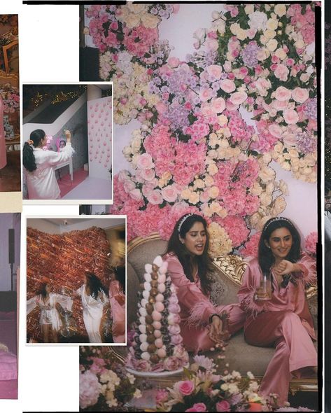 Here’s your look inside Radhika Merchant’s princess-themed slumber party, along with @janhvikapoor & friends. #VogueNews Royal Slumber Party, Dhirubhai Ambani, Radhika Merchant, Anant Ambani, Nita Ambani, Janhvi Kapoor, Celebrity Wedding, Princess Diaries, Vogue India