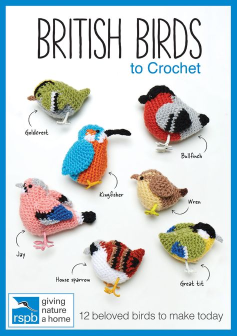 Book Crochet, Crochet Bird, Bird Free, Crochet Birds, Crochet Baby Toys, Crochet Flower Tutorial, Crochet Books, Chunky Yarn, Way Down