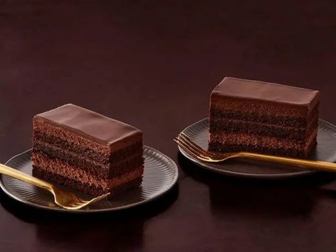 Chocolate Cake Square, Mocha Mousse Cake, Square Chocolate Cake, Dark Chocolate Mocha, Dark Chocolate Desserts, Mocha Mousse, Mousse Cake Recipe, Chocolate Fan, Chocolate Mocha