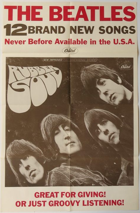 Beatles Interview, Beatles Rubber Soul, Rubber Soul Beatles, Buda Wallpaper, Beatles Poster, Baba Jaga, Rubber Soul, Vintage Music Posters, I'm With The Band