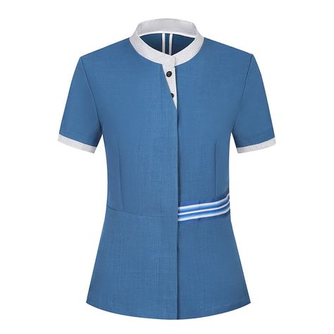 Property Cleaning Work Clothes Short Sleeve Women's Hotel Room Clothing Housekeeping Aunt Cleaner PA Uniform Summer Clothes| | - AliExpress House Keeping Uniform, Hotel Uniforms, Hotel Uniform, Work Shorts, Blue House, Work Clothes, Hotel Room, Sleeves (women), Summer Clothes