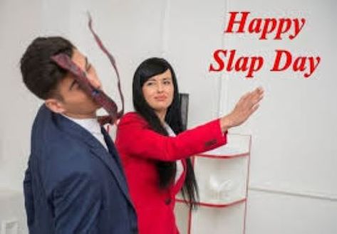 Slap Day Image, Happy Slap Day, Slap Day, Felt Crafts Diy, Wallpaper Flowers, Android Wallpaper Flowers, Funny Happy, Quotes Funny, Android Wallpaper