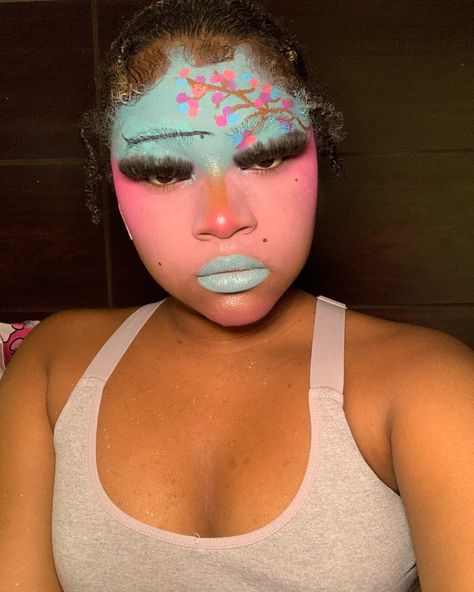 🎀🩵 - - - - - - - - - - - - - - #makeupartist #makeupideas #makeup #makeupaddict #lakelandflorida #lakelandmakeupartist #polkcounty #makeuplover #wocmakeup #blackgirlmakeup #creativemakeup #viralmakeup #explorepage #fyp #smallcontentcreator Lisa Frank Makeup, Woc Makeup, Lakeland Florida, Polk County, Lisa Frank, Creative Makeup, Makeup Addict, Makeup Lover, Makeup Artist