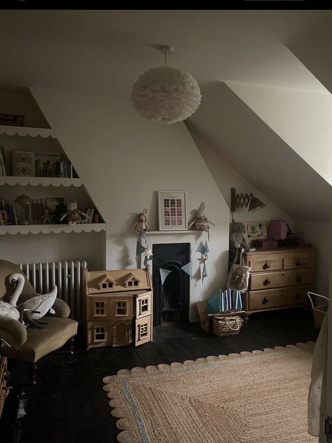 Nursery Victorian, Flint House, Victorian Renovation, Victorian Terrace, Attic Rooms, A Rainy Day, Renovation Project, Low Light, Victorian Homes