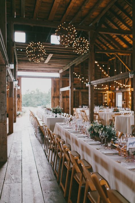 romantic barn reception - photo by Emily Delamater Photography https://ruffledblog.com/shady-lane-farm-wedding/ Barn Wedding Reception Decorations, Rustic Wedding Decorations, Barn Wedding Reception, Country Barn Weddings, Rustic Wedding Reception, Wedding Reception Ideas, Country Barn, Rustic Barn Wedding, Rustic Country Wedding