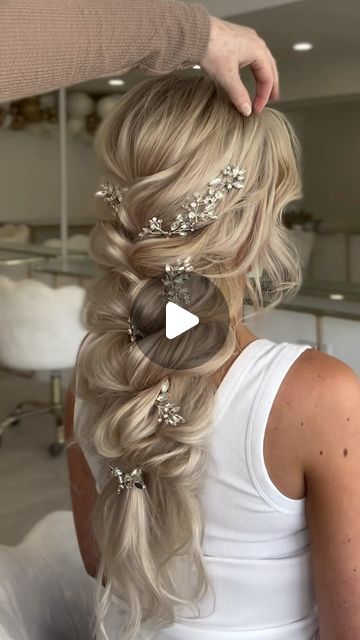 Platinum Blonde Highlights, Bridal Braids, Platinum Blonde, The Shade, Blonde Highlights, Clip Ins, Wedding Hair, Cortes De Cabello Corto, Hair Inspo