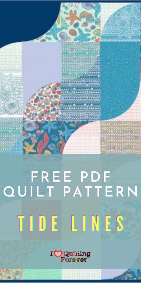 Wave Quilting Design, Beach Quilt Patterns Free, Aboriginal Quilts, Waves Quilt, Illusion Quilts, Ocean Waves Quilt, Quilt Top Patterns, Optical Illusion Quilts, Ocean Quilt