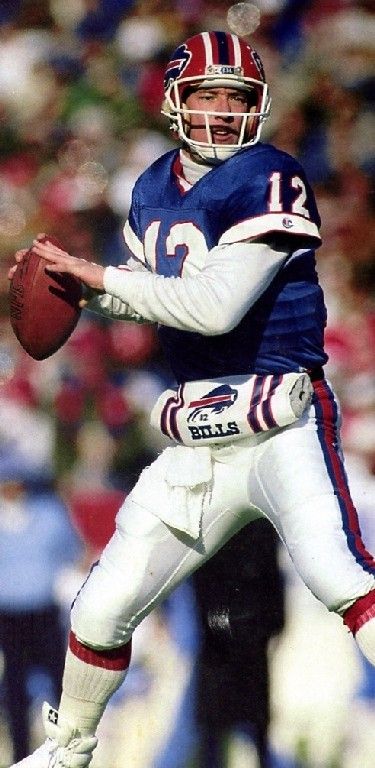 Jim Kelly # 12 Buffalo Bills QB  College:Miami(FL) American Football Quotes, Soccer Pro, Nfl Hall Of Fame, Jim Kelly, Buffalo Bills Football, Nfl Football Players, Bills Football, Nfl Buffalo Bills, Nfl History