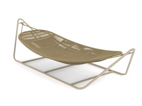 1 Seater rope hammock PANAMA by Talenti_2 Poolside Furniture, Rope Hammock, Outdoor Hammock, Luxury Outdoor Furniture, Furniture Material, Camping Furniture, Camp Furniture, Nautical Rope, Aluminum Furniture