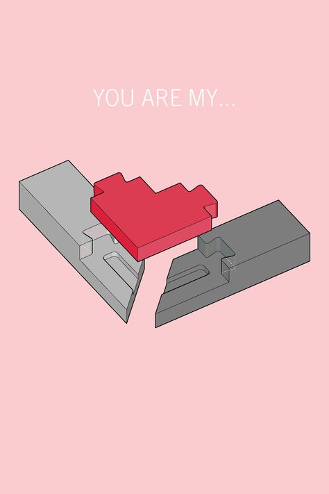 85 Valentines for Architects and (Architecture) Lovers | ArchDaily Architect Day, Lovers Images, Valentine Days, Love Diary, Valentines Day Dinner, Love Cards, Amazing Architecture, Valentine Day Cards, Cute Cards