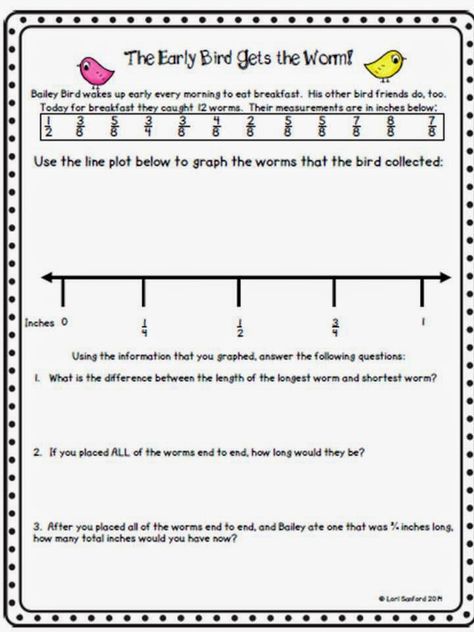 Worksheet Wednesday: Fractions on a line plot FREEBIE Plot Worksheet, Line Graph Worksheets, Line Plot Worksheets, Reading Graphs, Line Plots, Plot Graph, Elementary Writing Prompts, 6th Grade Worksheets, 5th Grade Worksheets