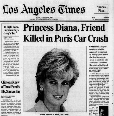 Dodi Fayed, Newspaper Report, Greek Tragedy, Lady Diana Spencer, Star Crossed, Diana Spencer, Hd Pictures, Princesa Diana, British History