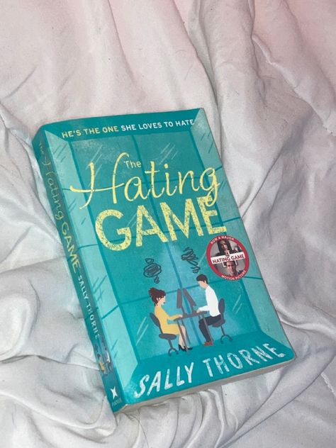 The Hating Game Book Cover, The Long Game Book, Hating Game Book, The Hating Game Book, Booktok Recommendations, Books Wishlist, The Hating Game, Book Wishlist, Unread Books