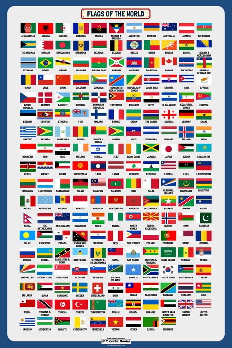 Country Flags Of The World, World Flags With Names, All World Flags, Geography Themes, All Country Flags, World Country Flags, World Map With Countries, Flag Drawing, Name Drawings