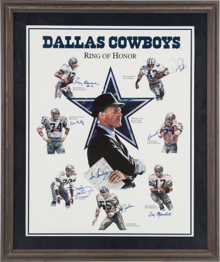 Dallas Cowboys Ring of Honor Multi Signed Display. Dallas Cowboys Bedroom, Dallas Cowboys Posters, Dallas Cowboys Rings, Dallas Cowboys Christmas, Dallas Cowboys Funny, Tom Landry, Dallas Cowboys Decor, Dallas Cowboys Images, Cowboys Players