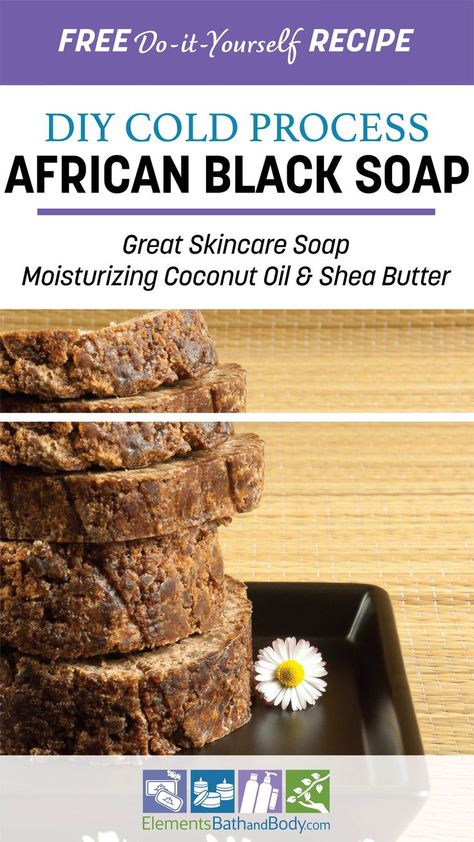 African Black Soap Recipe, Black Soap Recipe, Soap Recipe, African Black Soap, Black Soap, Soap Base, Organic Soap, Small Containers, Soap Recipes